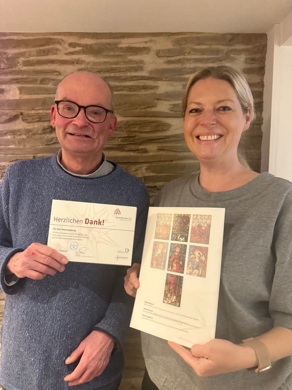 Britt Harrington und Michael Feldhoff